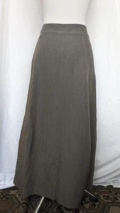 Coconuda Khaki Women High-fashion Silk Skirt Size 38 - Picture 1 of 3