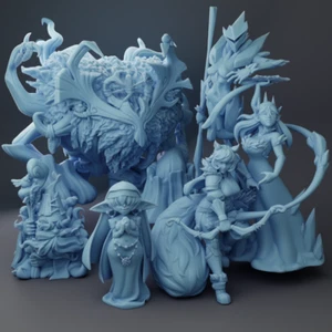 Golem Makers Vol 2 Miniatures | Twin Goddess Miniatures - Picture 1 of 33
