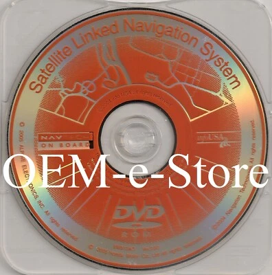 2004 2005 2006 Acura TL GPS Navigation DVD U.S Map Parts BM513AO Version 3.50 - Image 1 of 3