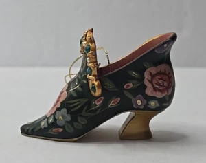 NWT Heirloom Ornaments By Ashton Drake "Tapestry Rose"-Stepping In Time Coll - Picture 1 of 9