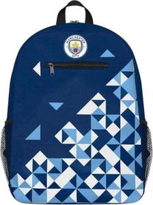 Manchester City FC Backpack Rucksack Bag Football School Gift Official License - Picture 1 of 3