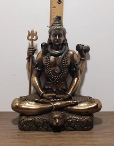 Estatuilla estatua de loto pose de Shiva en Padmasane - Imagen 1 de 4