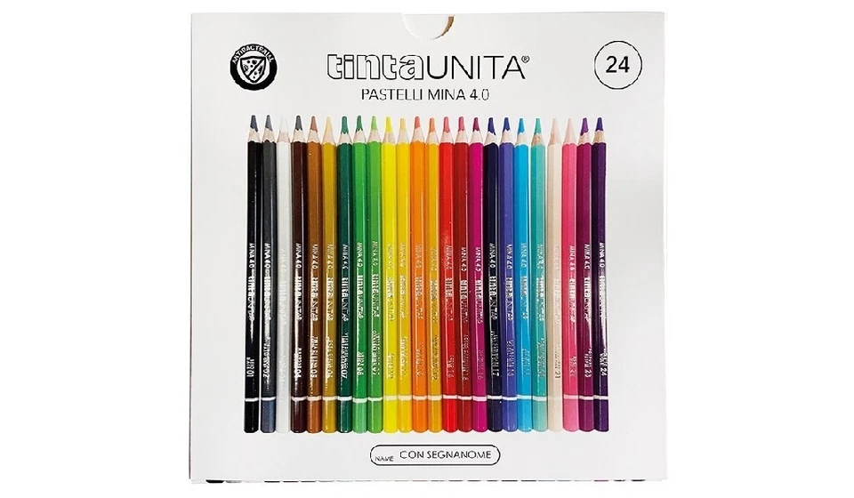 Colori a Matita Tinta Unita – Mina da 4.0 mm- Resistenti e Duraturi - Immagine 1 di 1