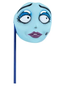 Corpse Bride Emily Mask Move Halloween Fancy Dress Mask + Hair - Picture 1 of 1