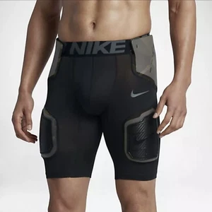 Nike Pro Hyperstrong Fußballpolster Herren Hartplatte schwarz Camouflage 896253 010 - Bild 1 von 4