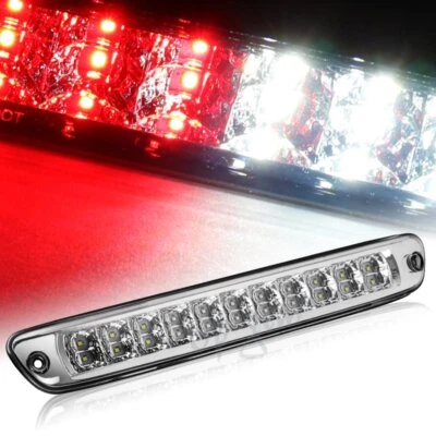 Terceira lanterna traseira de freio traseira de LED lente transparente Chevrolet Colorado 2004-2012 - Imagem 1 de 4