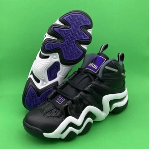 adidas CRAZY 8 ‘1998 All Star Game’ 2024 Black White Purple IG3738 Men’s Size 8 - Picture 1 of 6