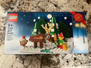 Lego 40484 Santa's Front Yard Edición Limitada Promoción Nuevo Sellado COMO NUEVO - Imagen 1 de 6