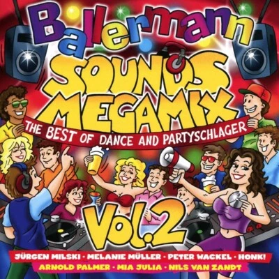2 CD Ballermann  Sounds Megamix Vol. 2 - The best of Dance and Partyschlager  - Bild 1 von 2