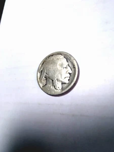 Buffalo nickel D undate ERROR LIBERTY RIM - Picture 1 of 4