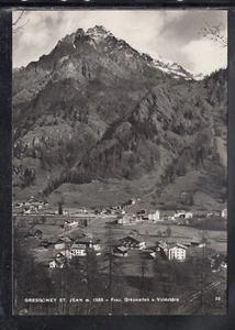 Cartolina Gressoney St. Jean Frazione Gresmatten e Valdobbia B707 - Foto 1 di 1