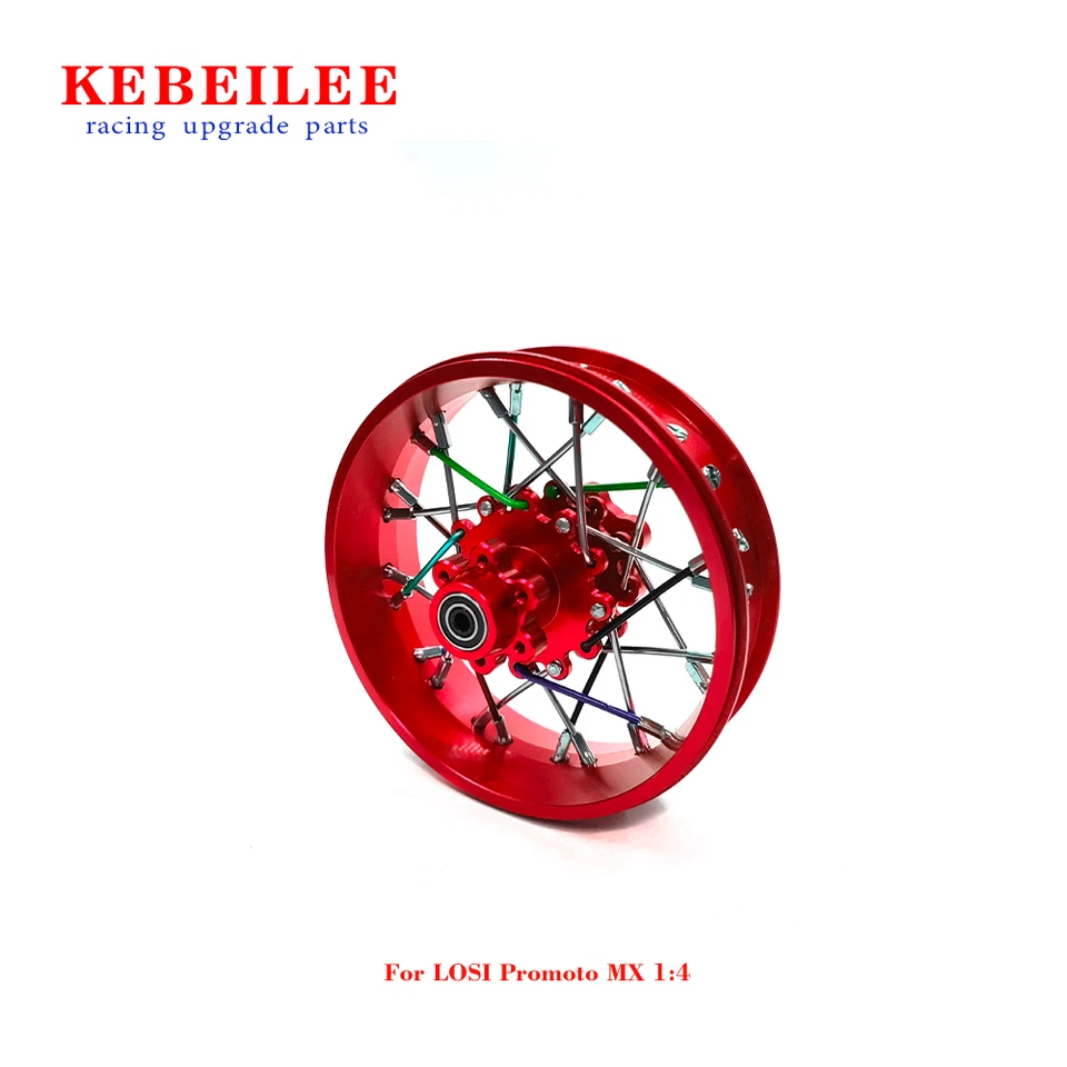 KEBEILEE CNC Aluminum Rear Wheel For LOSI Promoto MX motorcycle  1:4 - Image 1 of 1