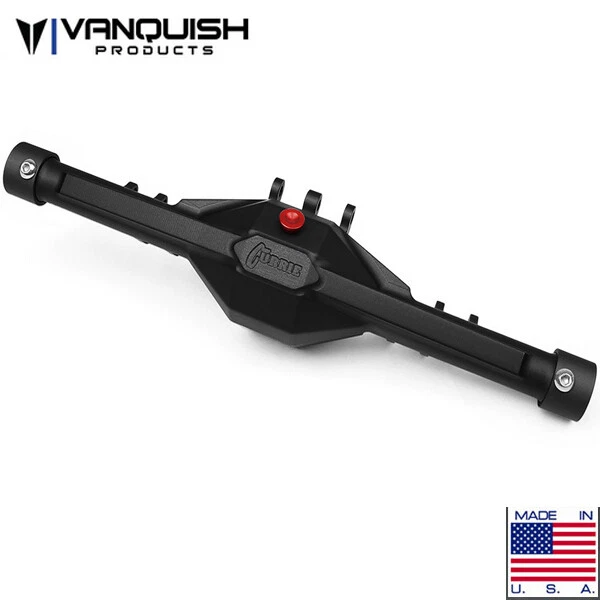 Vanquish 07851 Currie F9 Scx10-ii Rear Axle Black Anodized