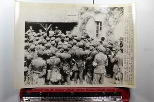 Foto stampa originale d'epoca di tedeschi catturati Falaise Francia WW2 8X10 100C - Foto 1 di 3