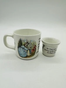 Wedgwood Peter Rabbit Mug Made In England and Bonus Piece - Picture 1 of 16