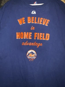 beleive in home field advantage mets tee - Picture 1 of 1
