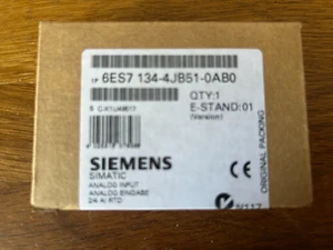 Siemens 6ES7 134-4JB51-0AB0 ET200 SIMATIC Module 2AI RTD - Picture 1 of 2