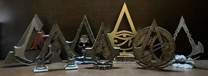 Custom 3D Printed Assassins Creed Emblems - NEW SHADOWS EMBLEM! - Picture 1 of 22