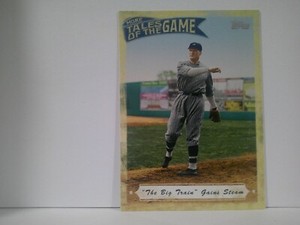 2010 Topps Update More Tales of the Game #10 Walter Johnson Washington Senators