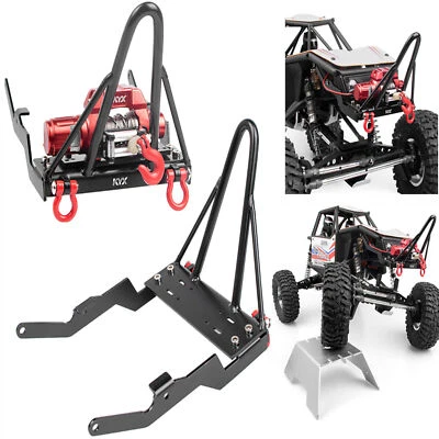 Metal Front Bumper with Pull Ring Anti-collision for Axial Capra UTB Crawler Car - Image 1 of 4