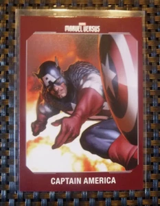 Panini MARVEL VERSUS Card / 2022 / CAPTAIN AMERICA : MINT / ITALY - Picture 1 of 2