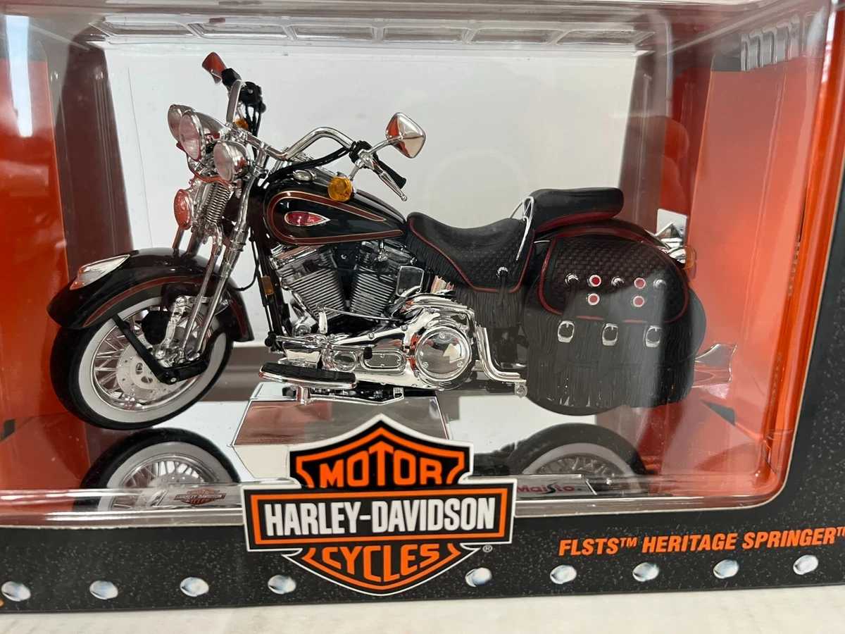 Maisto Harley-Davidson FLSTS Springer 黒赤 Harley-Davidson FLSTS Springer 黒赤 Maisto - メルカリ