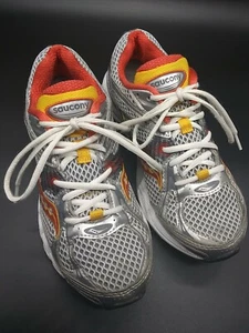 Saucony Womens Guide 6 10179-2 Silver Orange Running Shoes Sneakers Size 7.5 - Picture 1 of 12