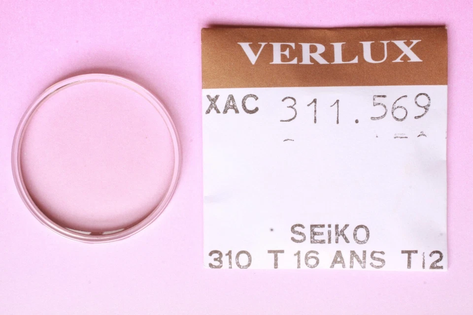 VERLUX Seiko 310T16AN S Vetro Crystal Glass Uhrenglas Verre per 3700-8000 6119-8500