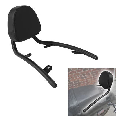 Passenger Backrest Sissy Bar Pad Fit For Honda VT1300CX 2010-2025 2014 2018 2021 - Image 1 of 4