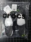 Crocs Women's Classic Platform Black Flip Flops w/Jibbitz Size 6  NWT