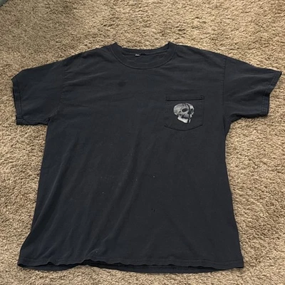 Vintage Expire Hardcore Band T-Shirt Skull Metalcore Punk Large - Image 1 of 4