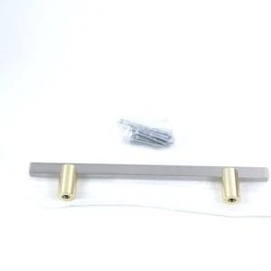 10 Pack Silver/Gold 5 Inch Center to Center Bar Cabinet Pull Door Drawer Handle  - Picture 1 of 3
