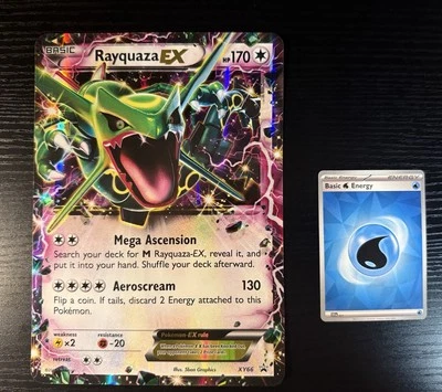 Rayquaza EX Jumbo - Pokemon Black Star Promo XY69 Card - Image 1 of 2