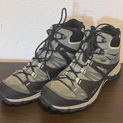 Botas de senderismo para mujer 8,5 verde salvia Salomon Ellipse Mid Gore Tex contra-grip Foto 1 de 4