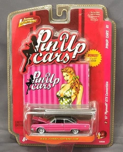 1967 Plymouth GTX Convertible    2008 JOHNNY LIGHTNING PIN UP CARS 1:64 Diecast - Picture 1 of 4