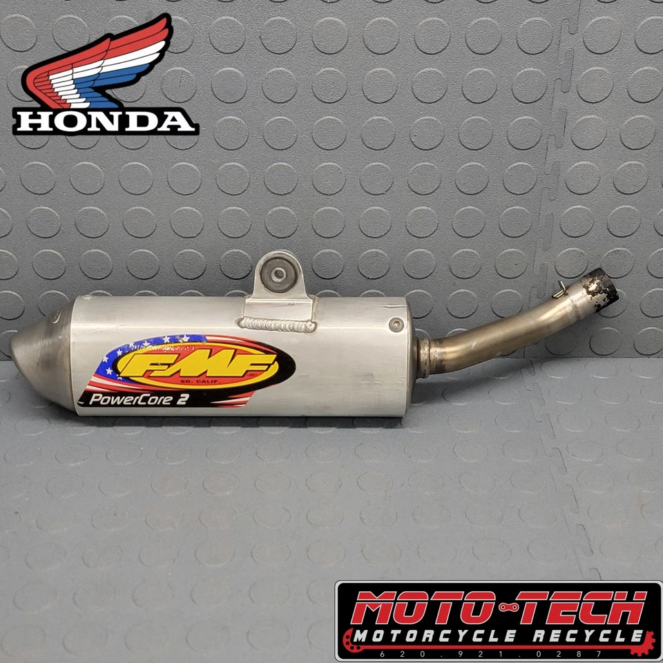 🔥2006 HONDA CR125R FMF POWERCORE 2 SILENCIADOR ✅ 18330-KSR-732 TUBO DE ESCAPE 297🔥 - Imagem 1 de 4