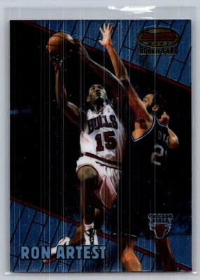 Bowman's Best Basketball #116 Ron Artest RC 1999-00 - En muy buena condición - Chicago Bulls Foto 1 de 2