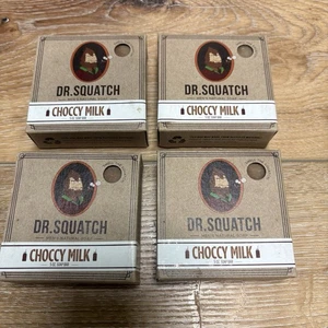 Dr SQUATCH Soap 4pc LOT Choccy Milk NEW 5oz bars - Picture 1 of 2