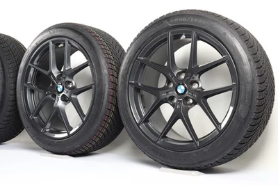 Original BMW 2er F74 1er F70 Winterräder 18 Zoll 554 M Y-Speiche 8092353 47794 - Bild 1 von 4
