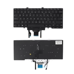 US Laptop Tastatur für Dell Latitude 5400 5401 5410 7400 5411 mit Hintergrundbeleuchtung  - Bild 1 von 5