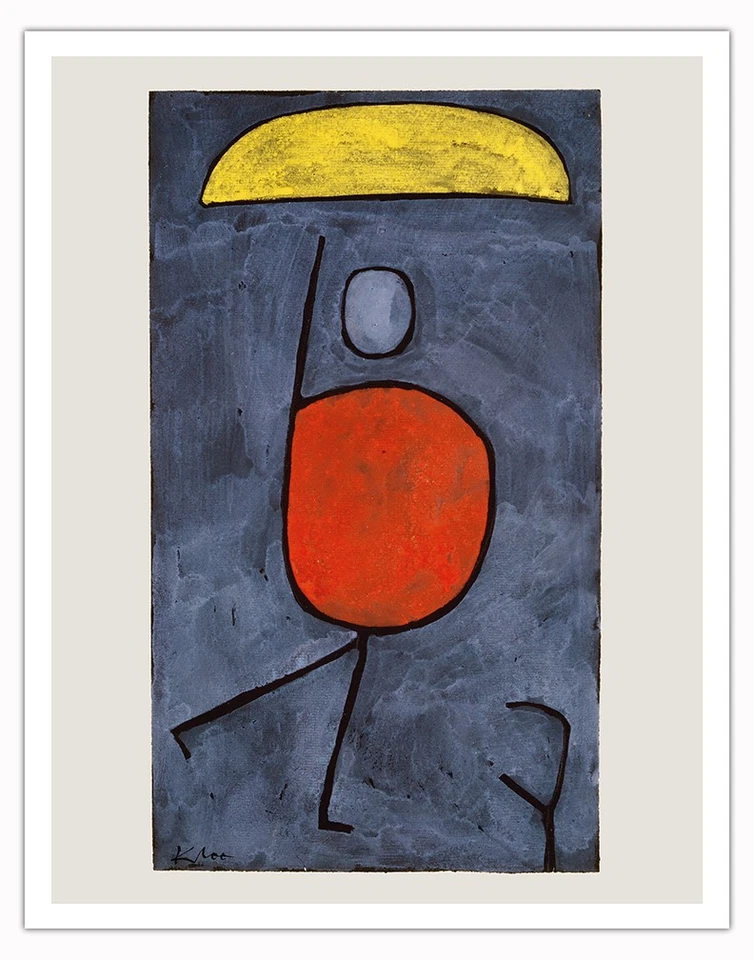 With an Umbrella de Paul Klee 1939 Foto 1 de 1