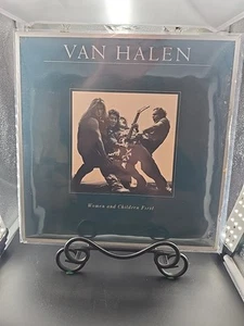 VAN HALEN WOMEN AND CHILDREN FIRST LP MISPRINT HS 3415 + POSTER VG+/VG+ - Picture 1 of 11