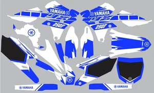 Graphics for Yamaha YZ 250F YZ250F 2014 2015 2016 2017 2018 decals stickers - Picture 1 of 1