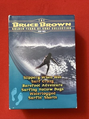 Bruce Brown Golden Years of Surf Collection 1958-1963 Box Set DVD 6-Disc Set - Image 1 of 4