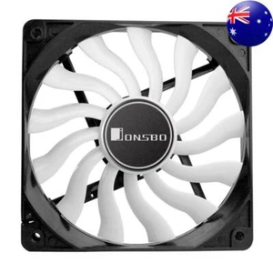 JONSBO 12020 PC Case Fan 120mm Silent Desktop Chassis CPU Cooler Fan 4Pin 3Pin - Afbeelding 1 van 12