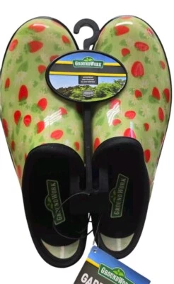 Groundwork Waterproof High Traction All Day Comfort Garden Shoe Sz 10 Strawberry - Image 1 of 4