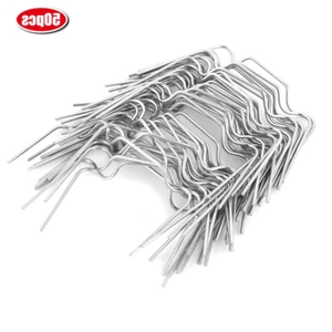 50pcs Stainless Steel Greenhouse Glazing Clips Anti-Corrosion Spring Buckle - Picture 1 of 9