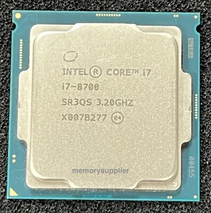 SR3QS Intel Core i7-8700 6-Core 3.20GHz LGA1151 Desktop Processor - Bild 1 von 2