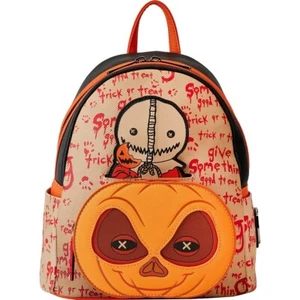 Loungefly Trick 'r Treat Sam Pumpkin Cosplay Mini-Backpack NWT - Picture 1 of 12