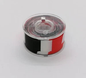 Cinta de avance para cinta 1/4"" pulgadas 5m / 10m rojo blanco negro cinta principal BASF E - Imagen 1 de 1